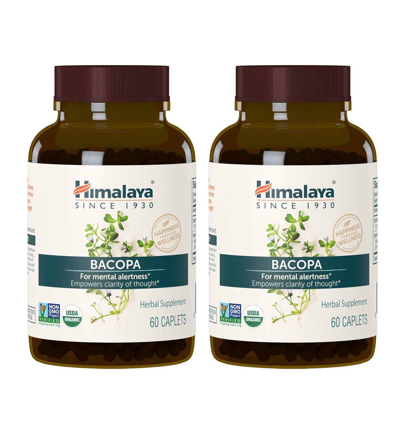 Himalaya Organic Bacopa Monnieri