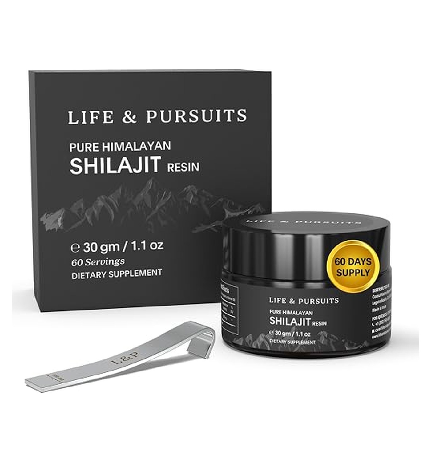 Life & Pursuits Himalayan Shilajit Resin